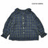 【100~120】★NEEDLEWORKS★チェックローンガーリーブラウス(2224101)